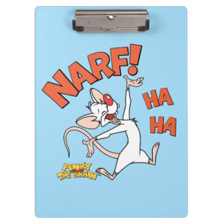 Pinky und das Gehirn | Pinky "Narf!" Klemmbrett