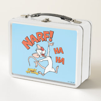 Pinky und das Gehirn | Pinky "Narf!" Metall Brotdose