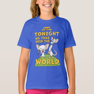 Pinky und das Gehirn Übernehmen Sie die Welt T-Shirt