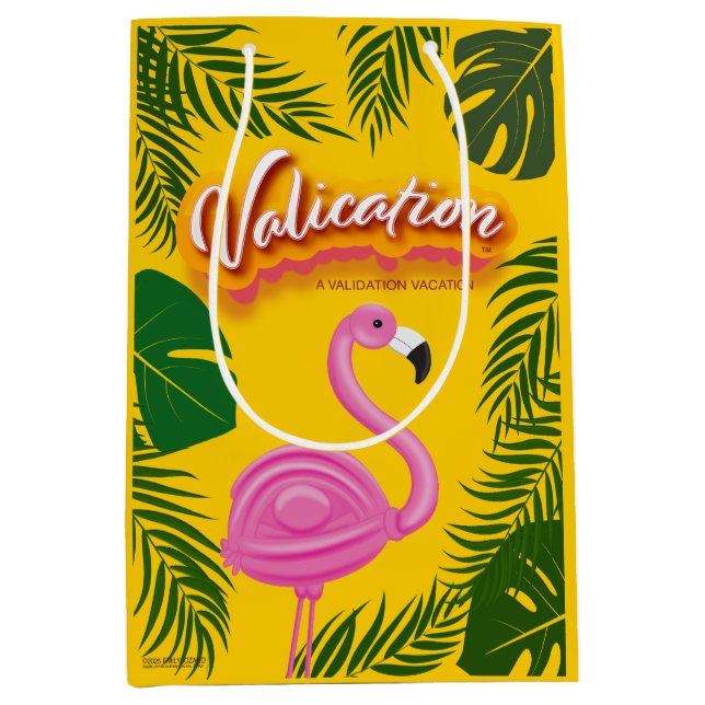 Pinky Validation Vacation Mittlere Geschenktüte (Vorderseite)