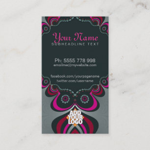 Pinkz Goddess Diva Business Card Visitenkarte