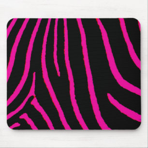 Pinkzebra-Druck Mousepad