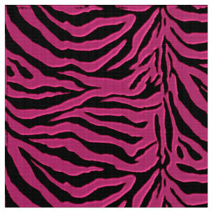 Pinkzebra-Tierdruck Stoff