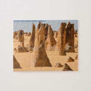 Pinnacels Wüste Nambung Australien Puzzle
