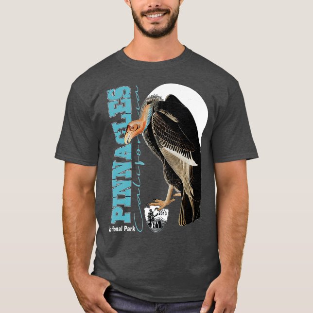 Pinnacles National Park California Condors T-Shirt (Vorderseite)
