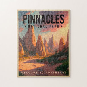 Pinnacles National Park Kalifornien Vintage Puzzle