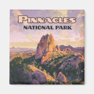 Pinnacles Nationalpark Buttes California Magnet