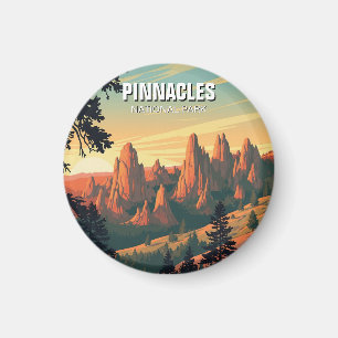 Pinnacles Nationalpark California Magnet