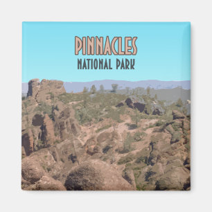 Pinnacles Nationalpark California Magnet