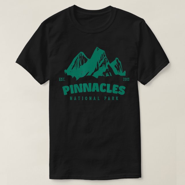 Pinnacles Nationalpark California T-Shirt (Design vorne)