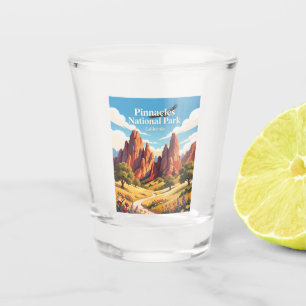 Pinnacles-Nationalpark Kalifornien Schnapsglas