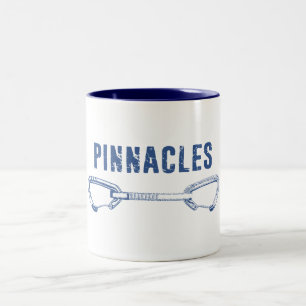 Pinnacles Nationalpark Klettersteig Zweifarbige Tasse