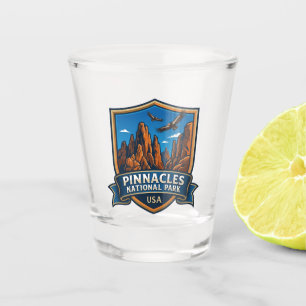 Pinnacles-Nationalpark USA Schnapsglas