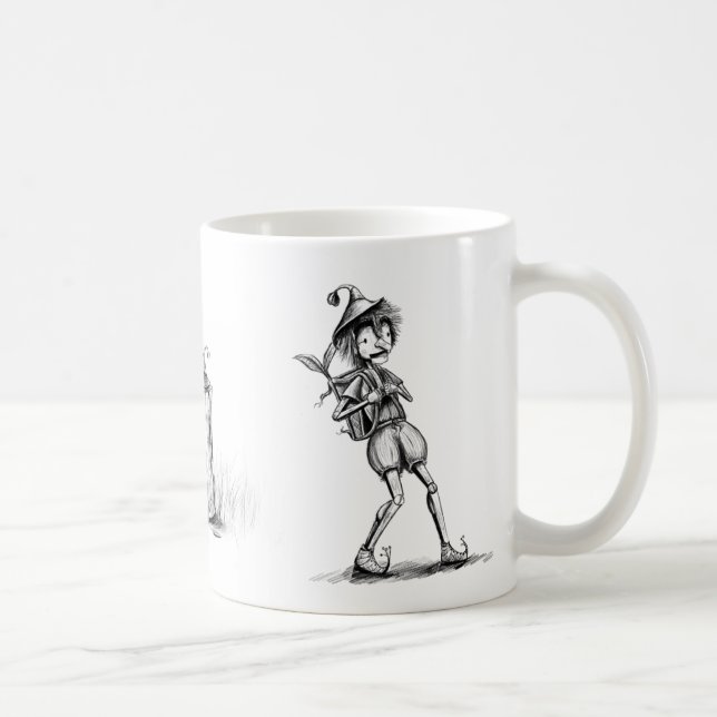 Pinocchio Kaffeetasse (Rechts)