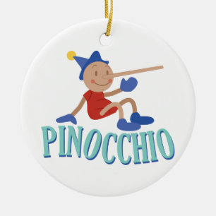 Pinocchio Keramik Ornament