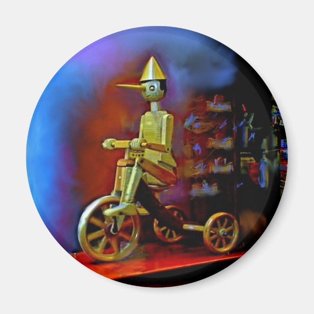 Pinocchio-Magnet Magnet (Vorne)