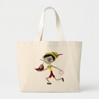 Pinocchio pinotxo märchenhafte Tasche Jumbo-Tasche
