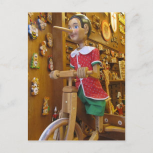 Pinocchio Postkarte