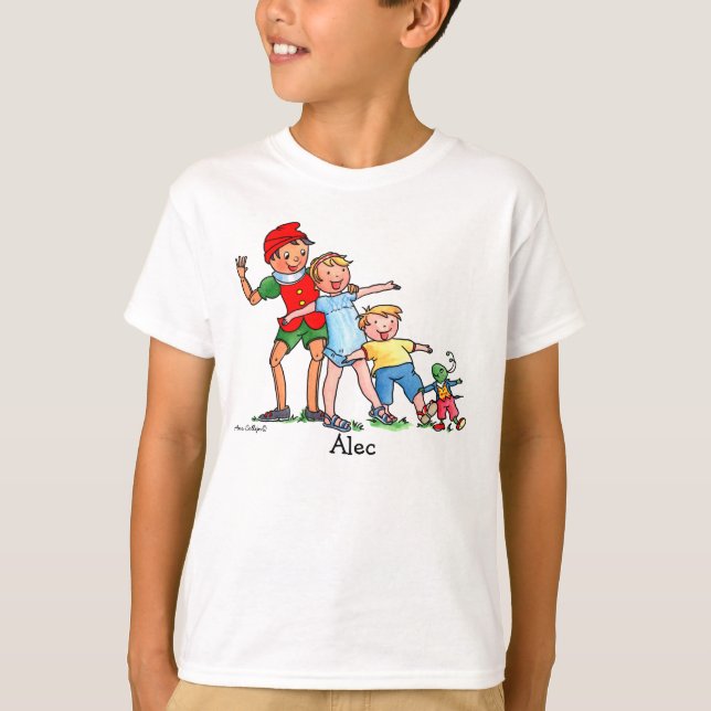 Pinocchio und Freunde - KinderT - Shirt (Vorderseite)