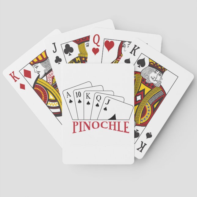 Pinochle Cards Spielkarten (Rückseite)