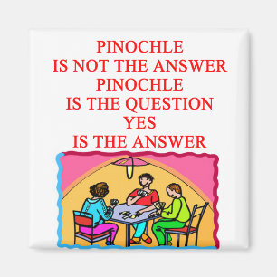 PINOCHLE MAGNET