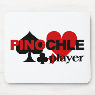 Pinochle Player Mousepad