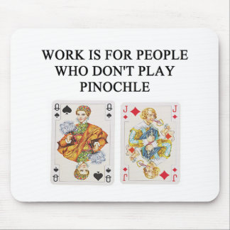 PINOCHLE-Spielspieler Mousepad