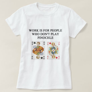 PINOCHLE-Spielspieler T-Shirt