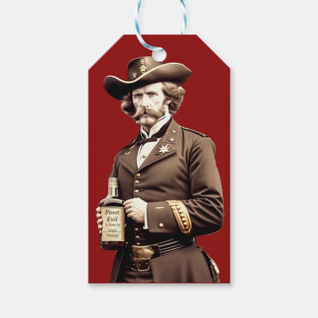 Pinot Evil Wein Geschenkanhänger (Vorderseite)