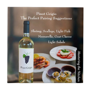 Pinot Grigio Weinkombination / Mastering the Kitch Fliese