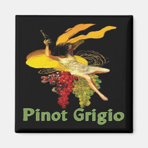 Pinot Grigio Weinroute Maid Magnet