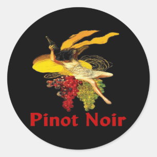 Pinot Noir Runder Aufkleber