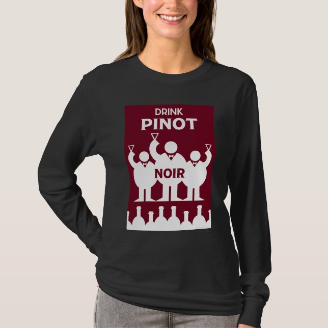 Pinot Noir T-Shirt (Vorderseite)