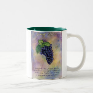 Pinot Noir Weintrauben Tasse