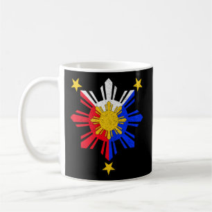 Pinoy Filipino Philippine Flag Sun Kaffeetasse