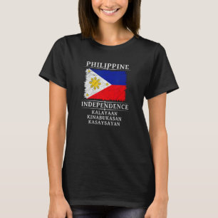 Pinoy Filipino Philippinischer Unabhängigkeitstag  T-Shirt