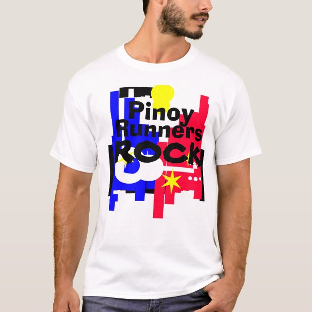 Pinoy Läufer-T - Shirt (Vorderseite)