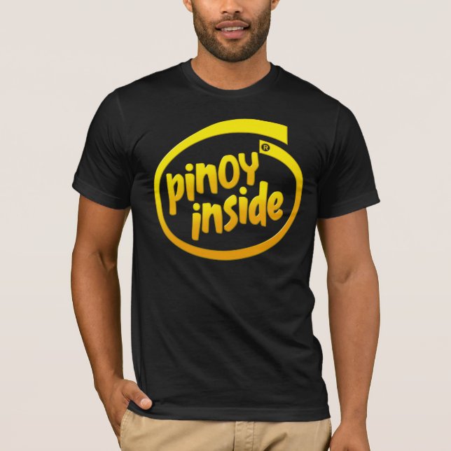 Pinoy nach innen T-Shirt (Vorderseite)