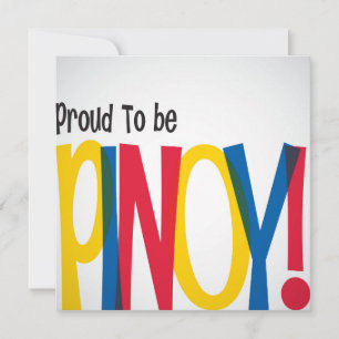 Pinoy Philippinische Unabhängigkeits-Einladung Einladung