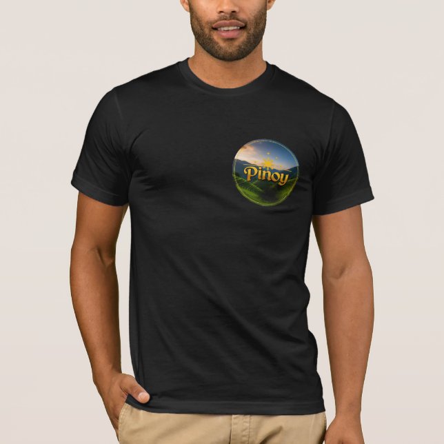 Pinoy Pride: Land of Gold and Green T-Shirt (Vorderseite)