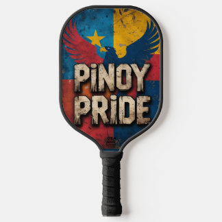 Pinoy Pride Pickleball-Schläger Vintage-Flagge Pickleball Schläger