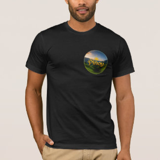 Pinoy-Stolz: Land des Goldes und Grün T-Shirt