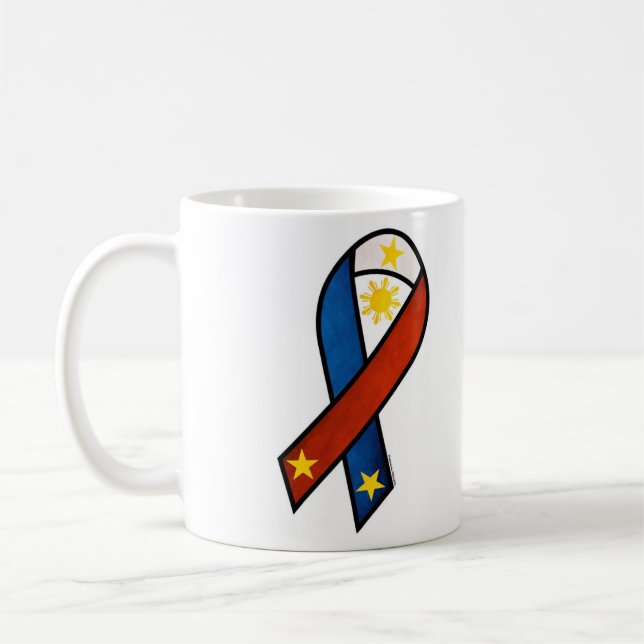 Pinoy "Stütz" Band-Tasse Tasse (Links)