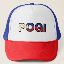 PinoyDesigns "POGI" Trucker Hat Truckerkappe