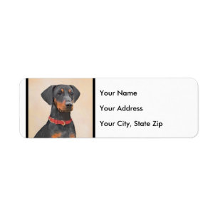 Pinscher Malerei Original Tierart