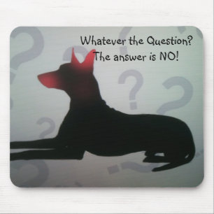 PINSCHER PROBLEM MOUSEPAD