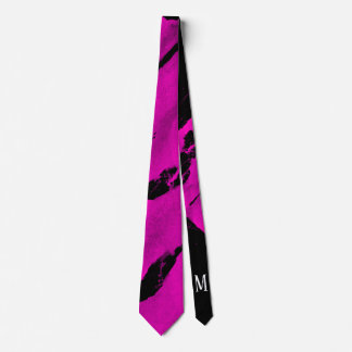 Pinsel Black & Pink Neck Tie Krawatte