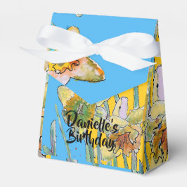 Pinsel Blume zum Malen von Blumen Geburtstagskuche Geschenkschachtel