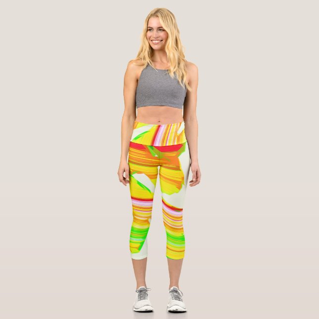 Pinsel Capri Leggings (Vorderseite)