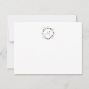 Pinsel für Wasserfarben und Brötchen Mitteilungskarte